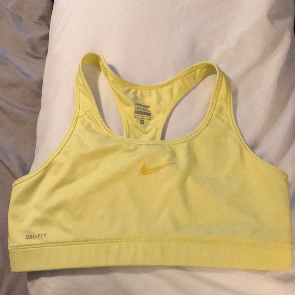 Nike dri fit sports bra XL